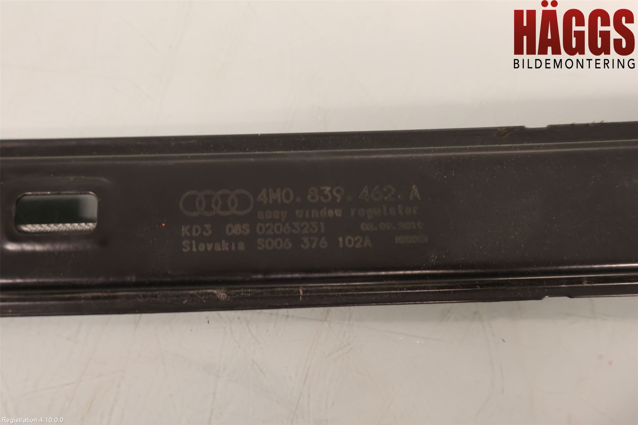 Audi Q7/SQ7 Fönsterhissmekanism