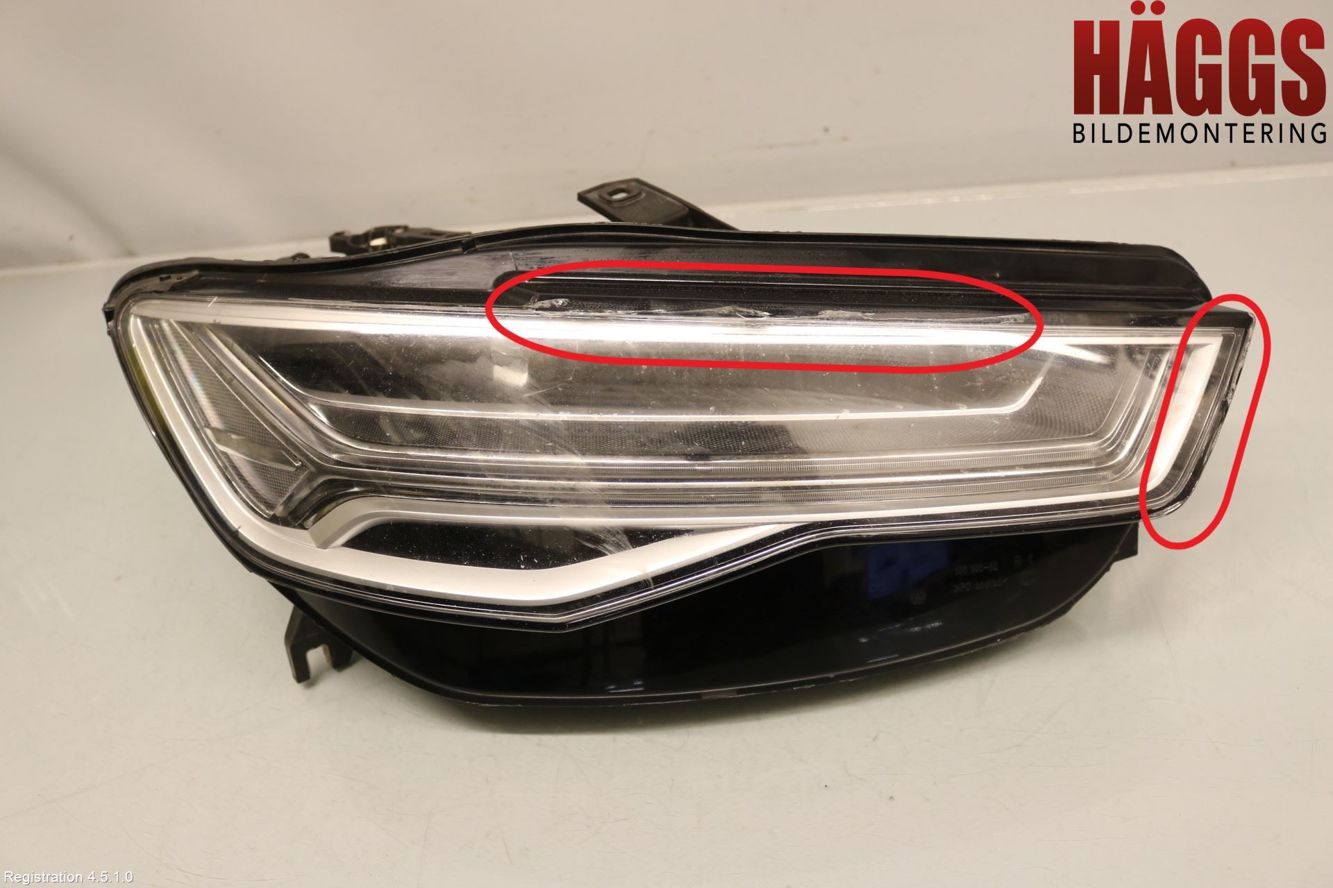 Audi A6 ALLROAD 12-18 Strålkastare Höger