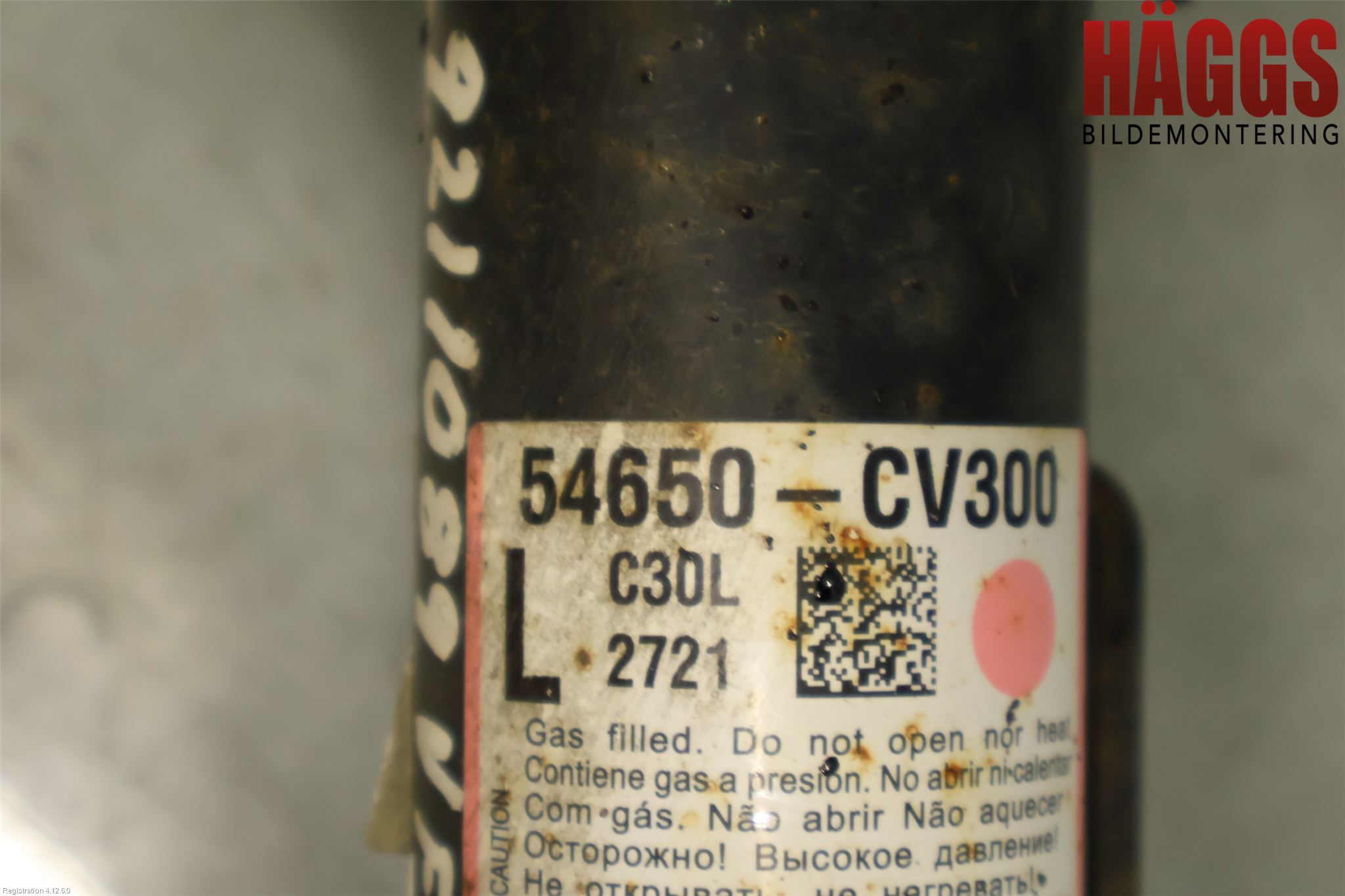 Kia EV6 (CV) 22- Fjäderben Fram Vänster