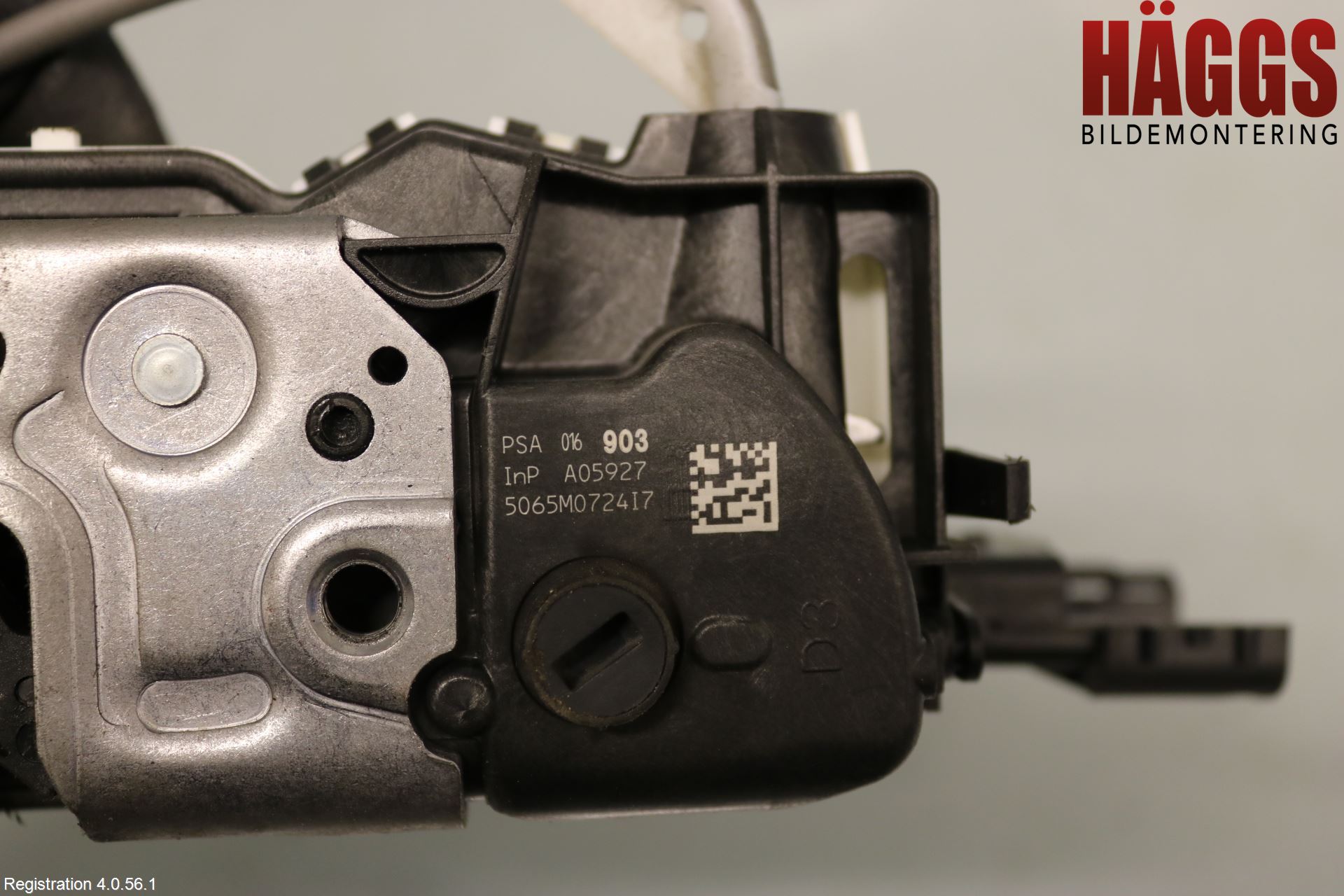 Citroen C4 CACTUS 14-20 Låskista-Dörrlås