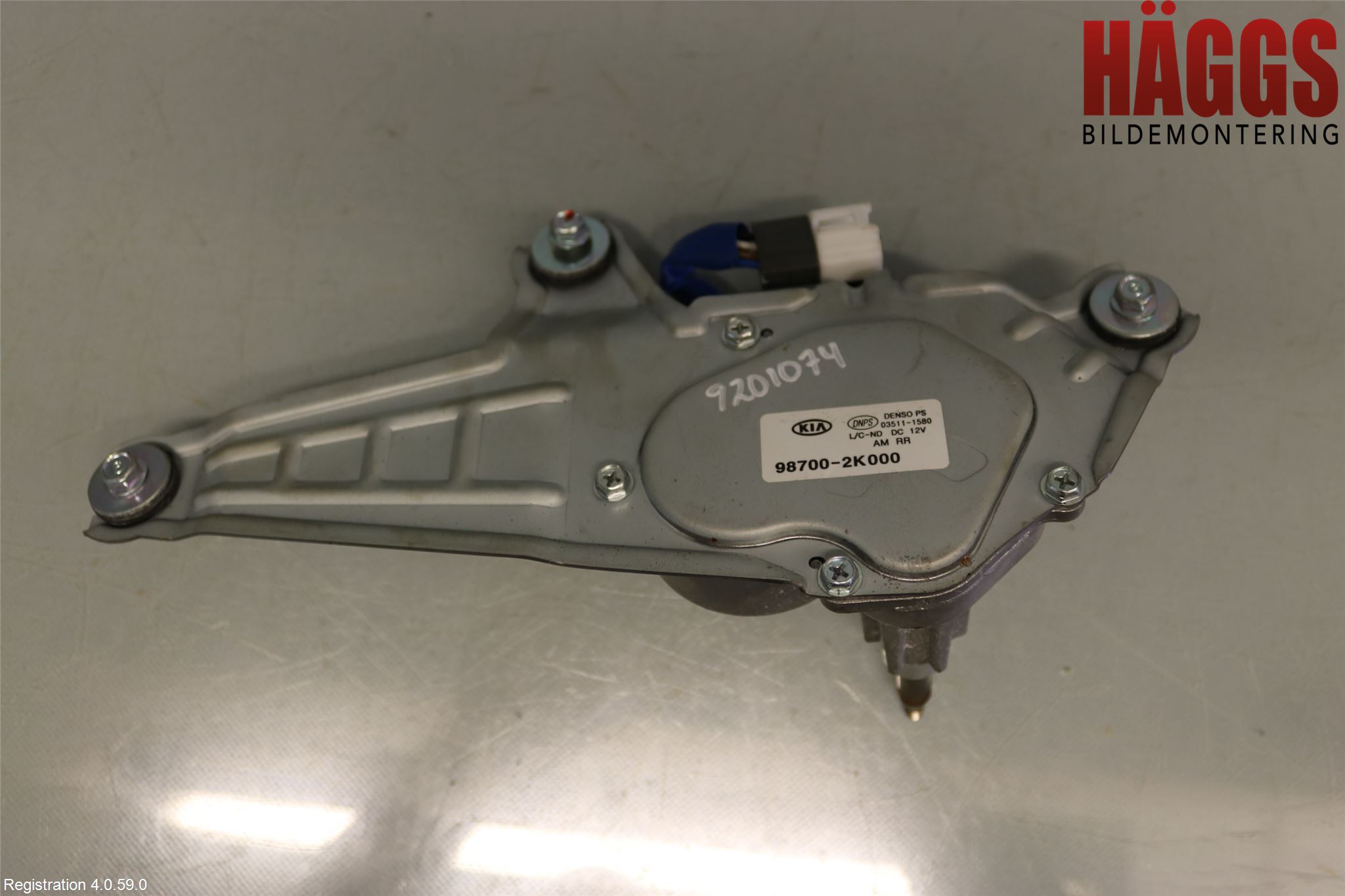 Kia SOUL 09- Torkarmotor Baklucka