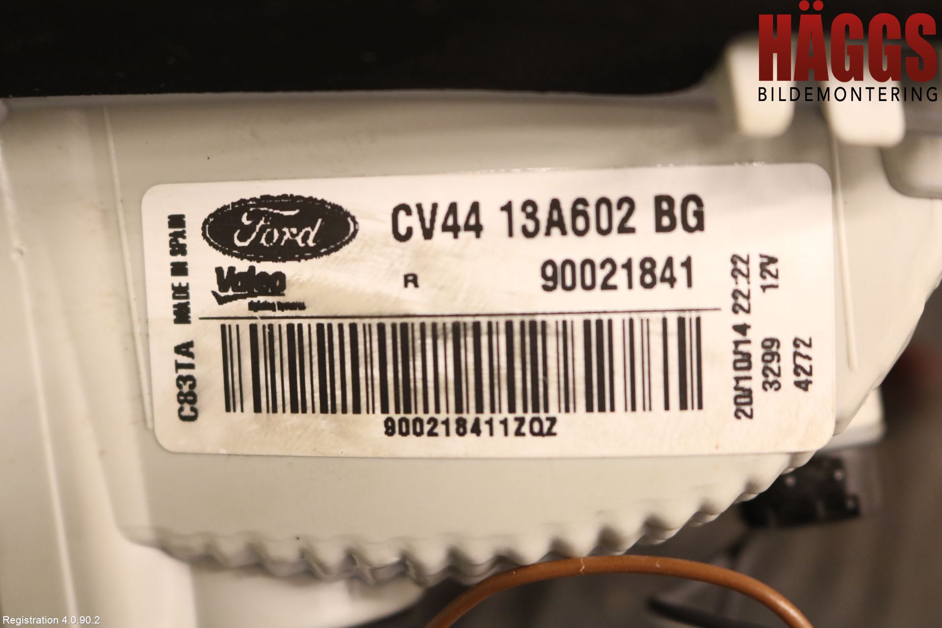 Ford KUGA 13-16 Bakljus Lucka Hö