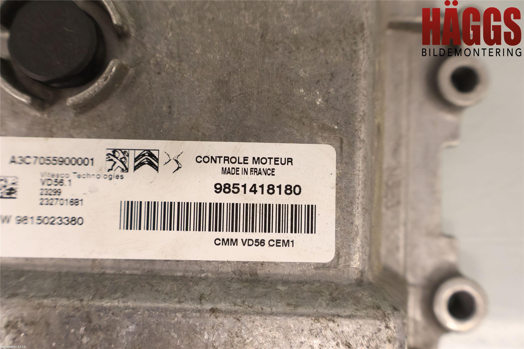 Peugeot 3008 17-24 Styrenhet Insprut Bensin