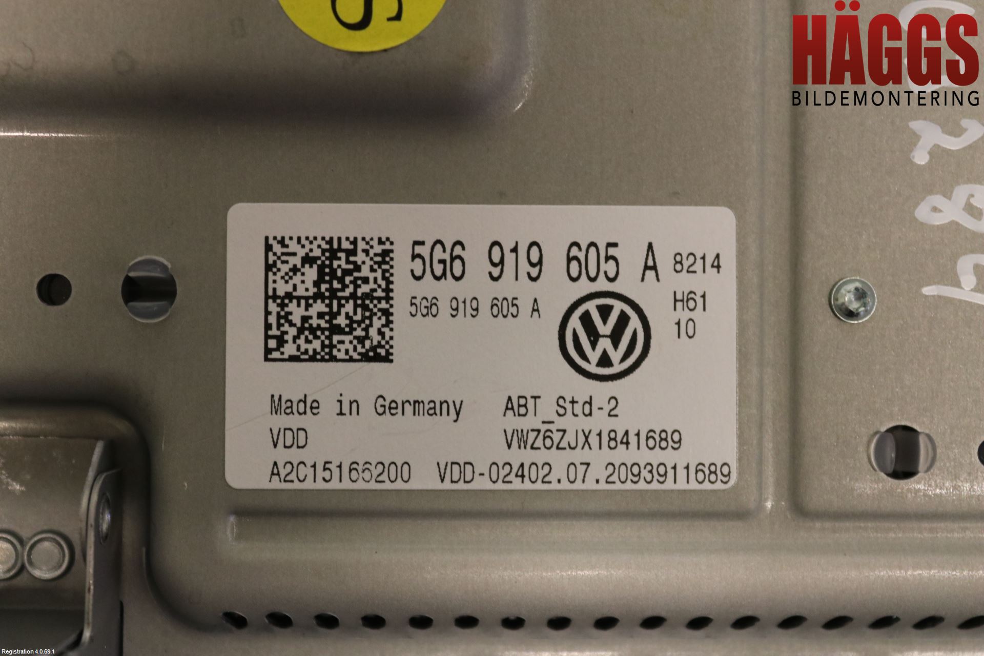 Volkswagen VW TIGUAN 16-24 Cd Radio - Multimediapanel
