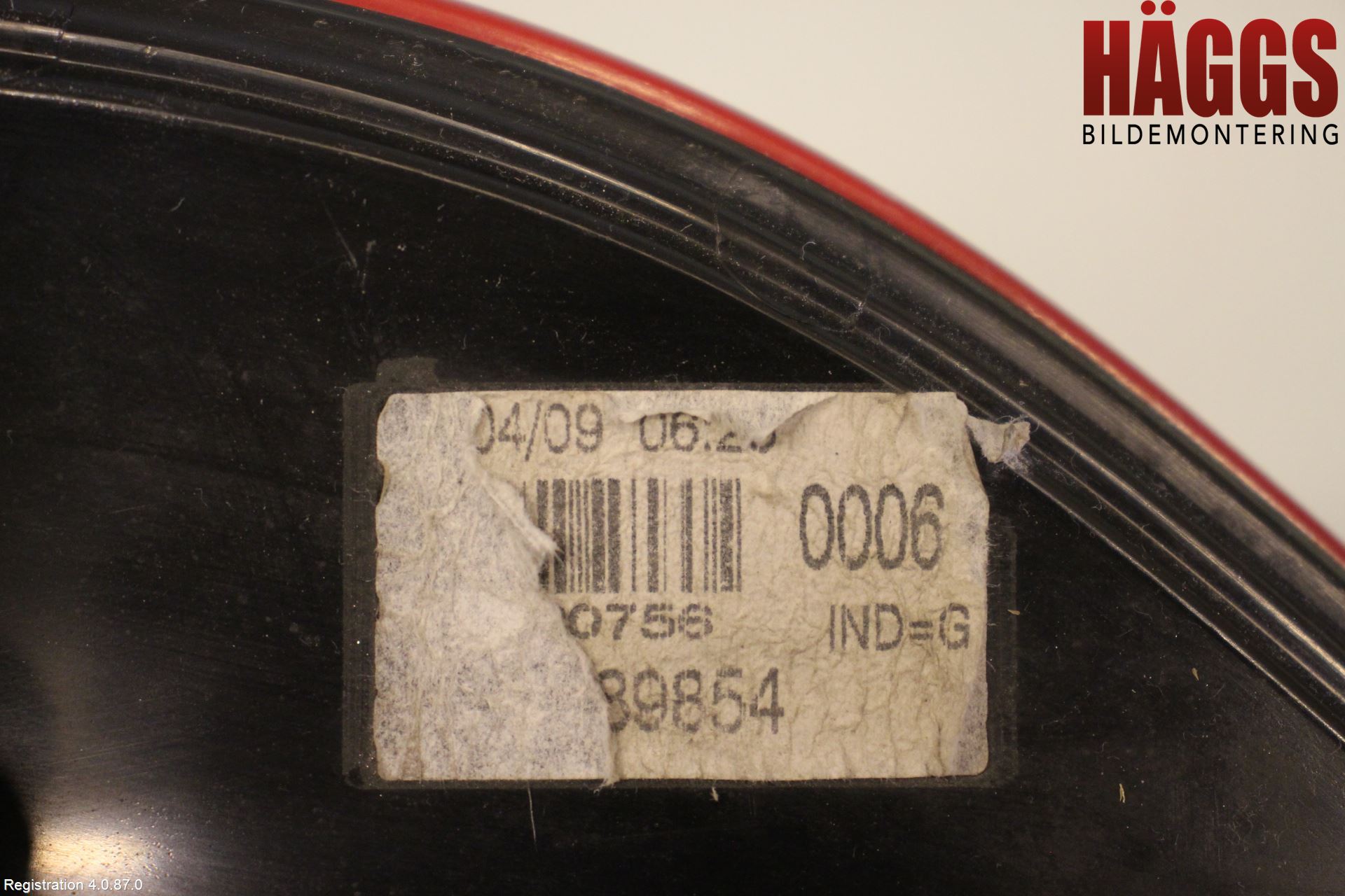 Nissan KUBISTAR Bakljus Höger