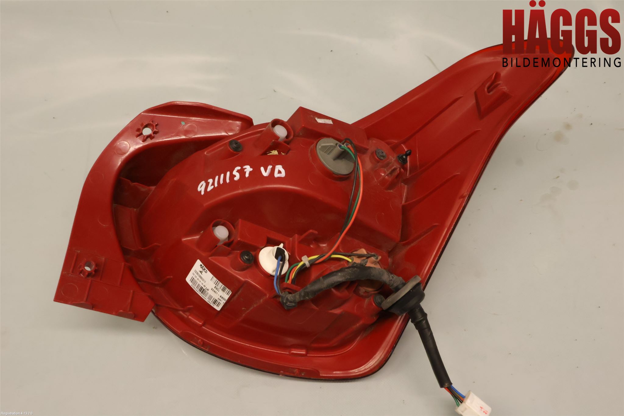 Hyundai i10 BA 14-16 Bakljus Vänster