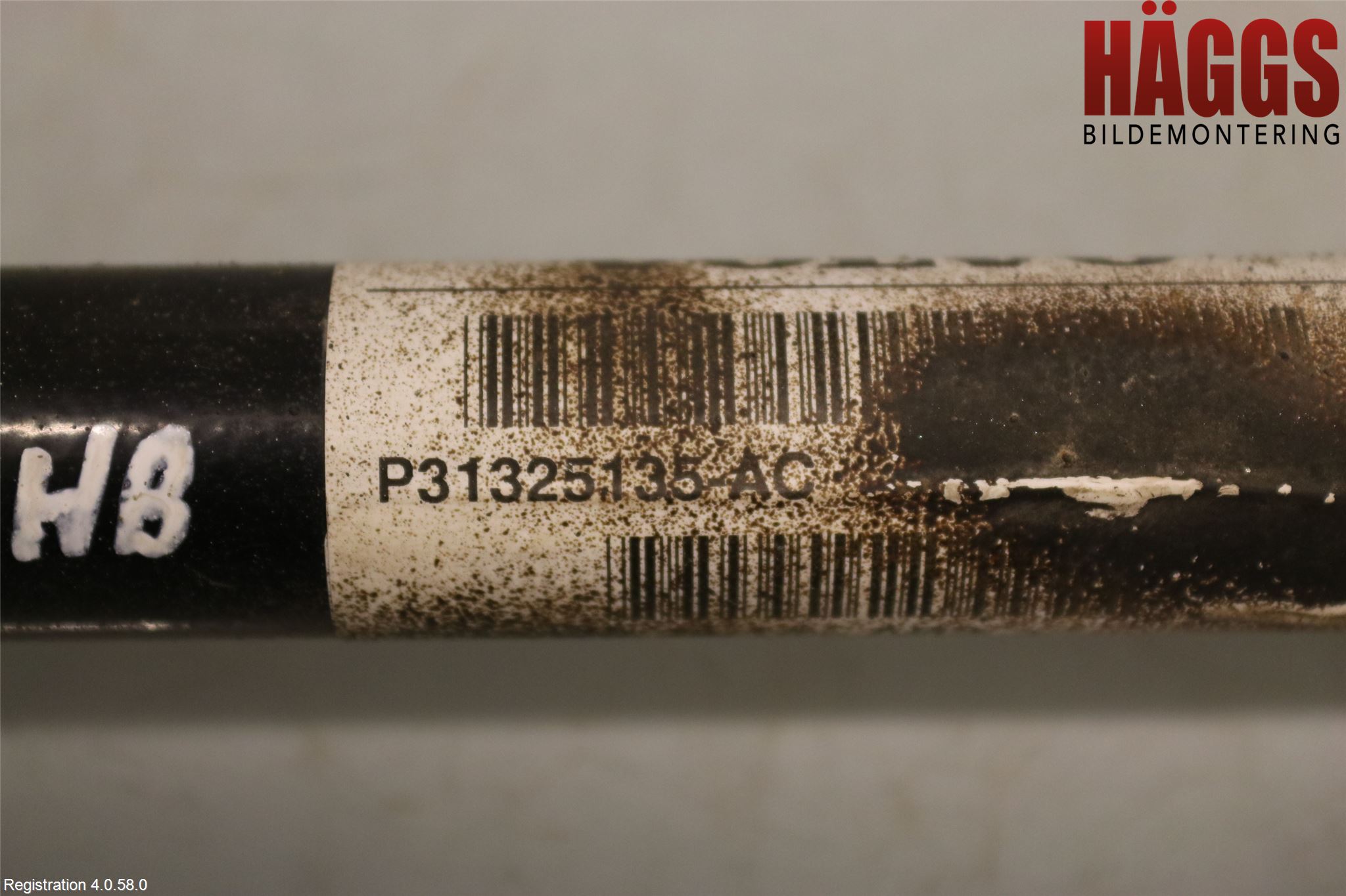 Volvo XC70 14-16 Drivaxel Bak Vä-Hö