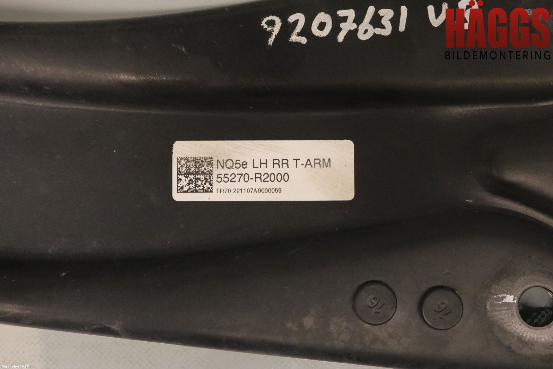 Kia SPORTAGE (NQ5) 22- Bärarm Bak Vänster