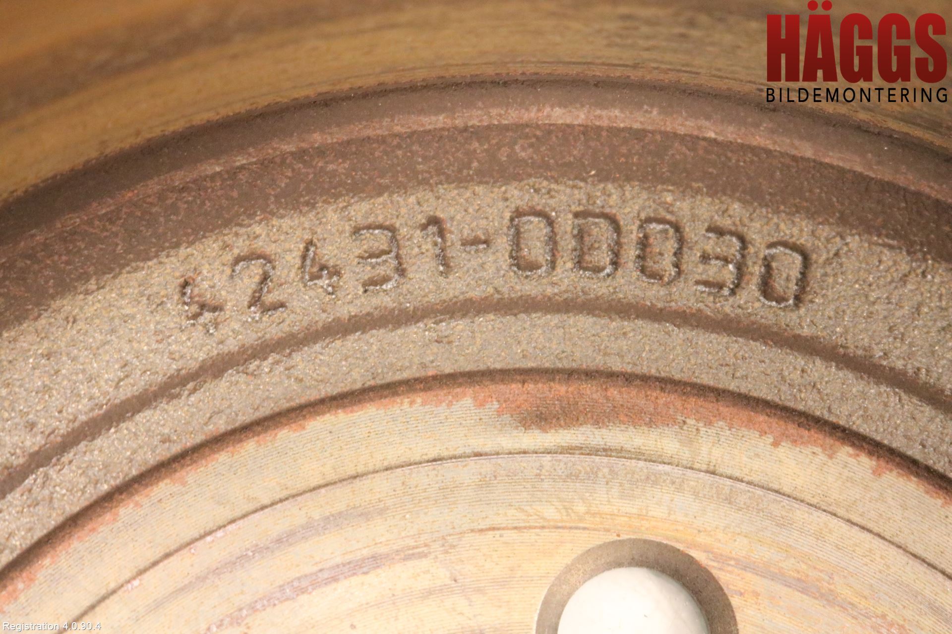 Toyota YARIS XP130 15-20 Bromstrumma Bak