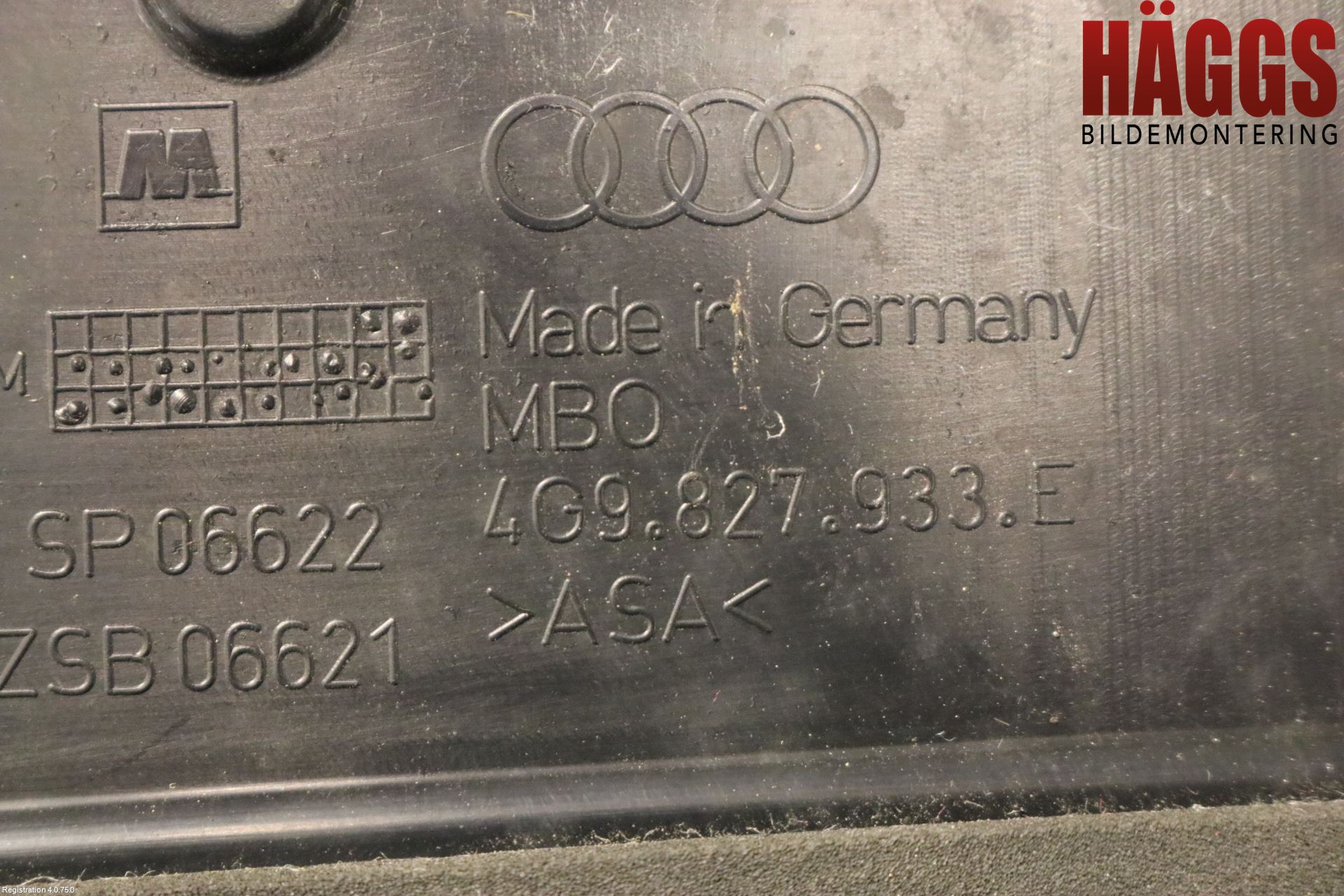 Audi A6 ALLROAD 12-18 Spoiler Baklucka