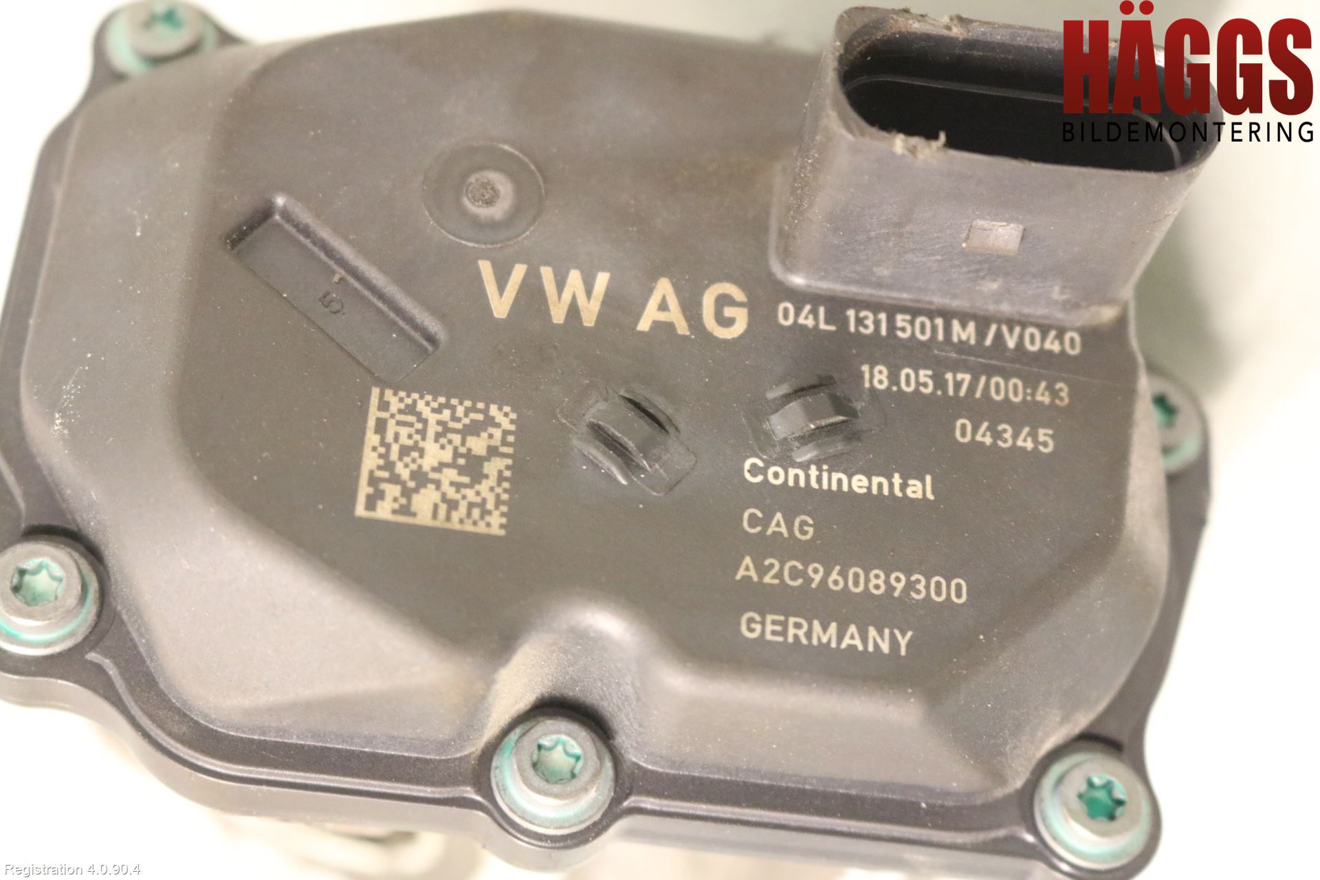 Volkswagen VW PASSAT 15-19 Egr Ventil