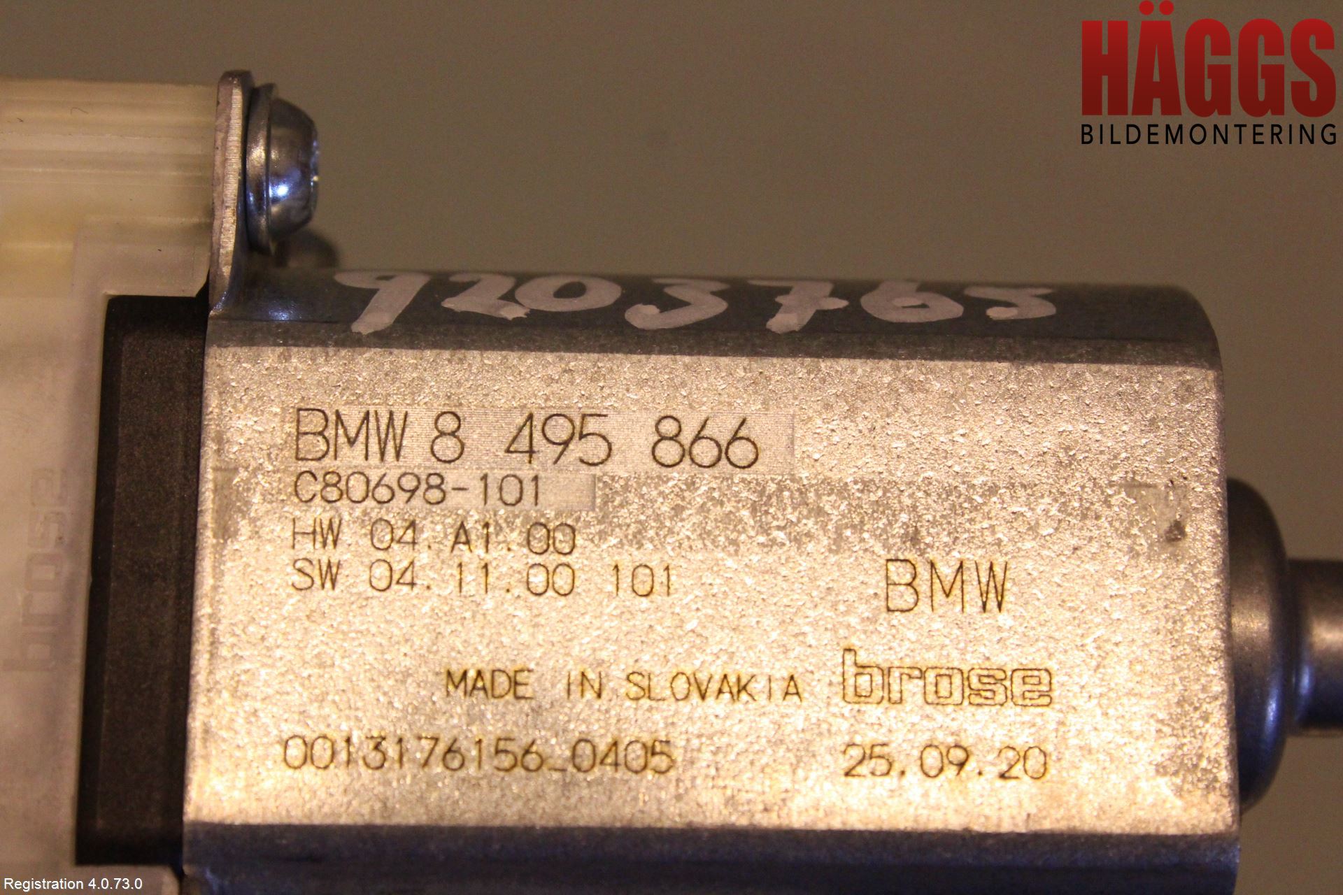 BMW 3 G20/G21/G80/G81 19- Fönsterhissmotor