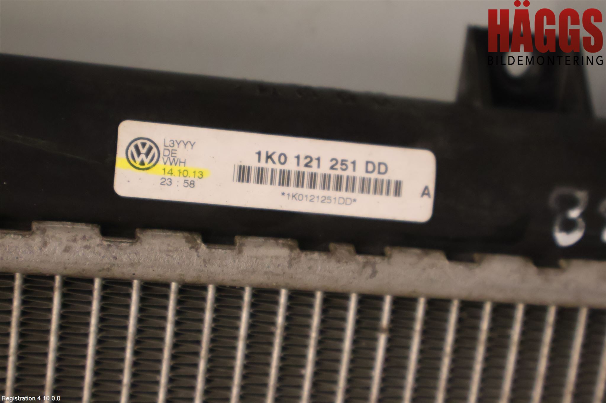 Volkswagen VW CADDY 11-15 Kylare Man