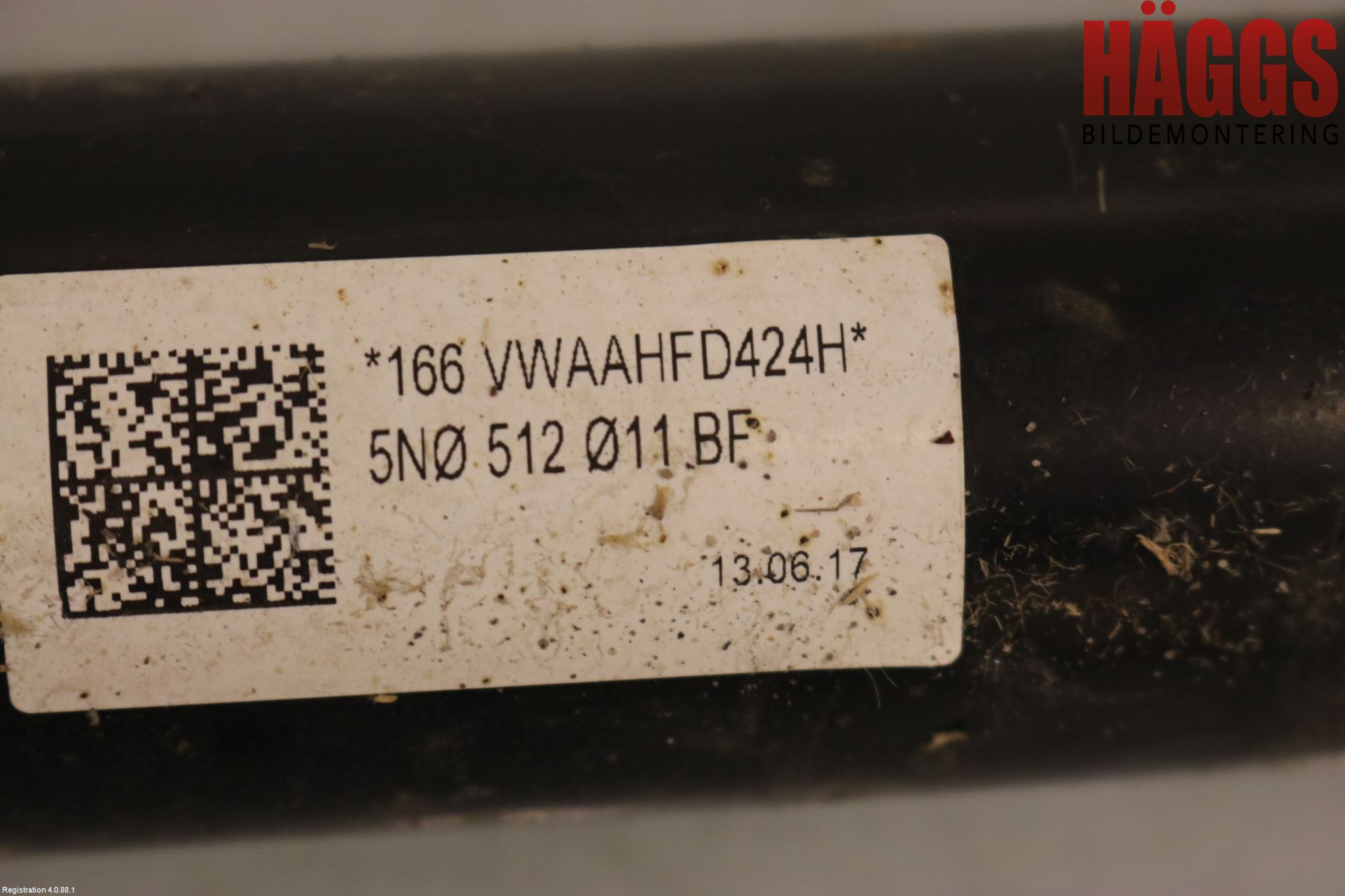 Audi Q3 8U 12-18 Stötdämpare Bak