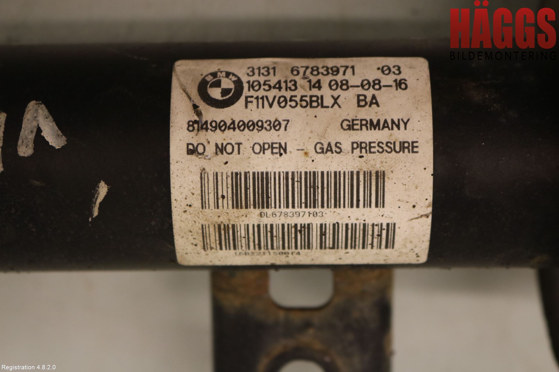 BMW 5 F10/F11/F18 09-17 Fjäderben Fram Vänster