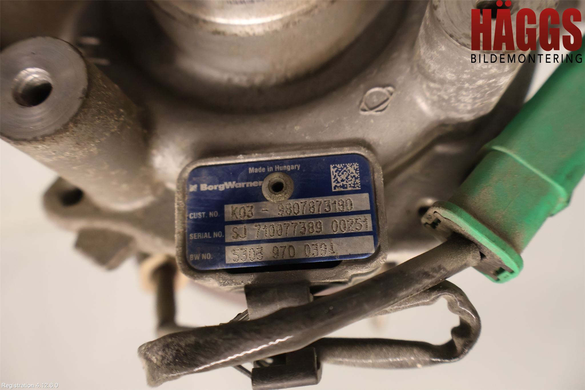 Peugeot EXPERT/E-EXPERT 17- Turboaggregat