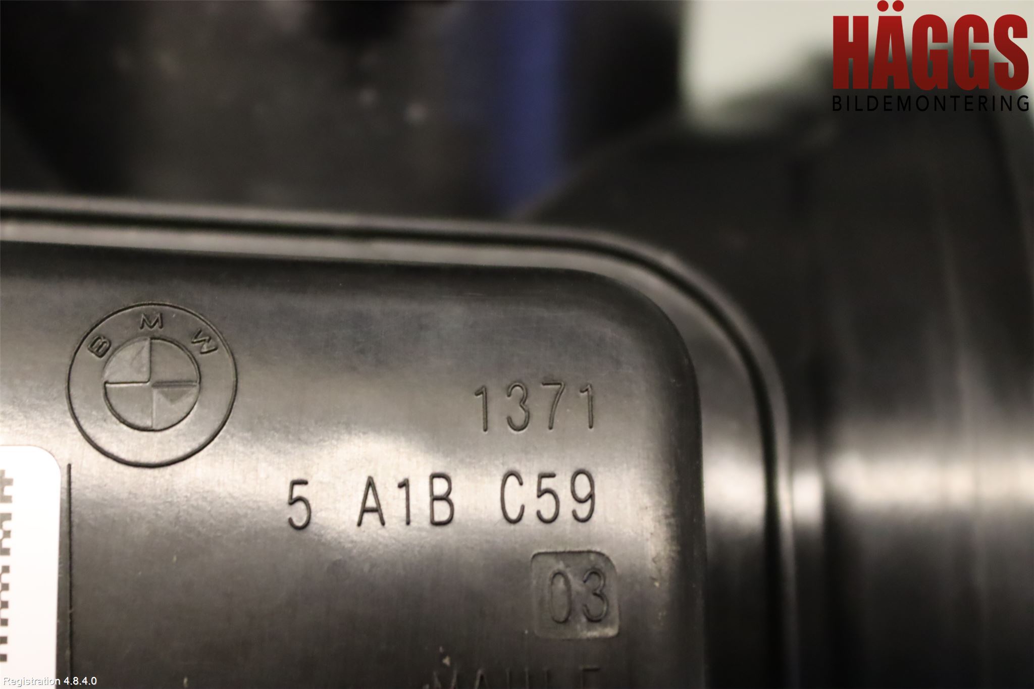 BMW 5/i5 G60/G61 24- Förg-Bälg-Rör Mot Luftr