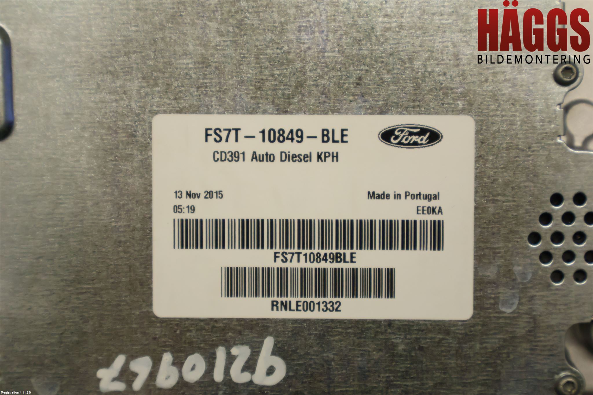 Ford MONDEO 15-22 Instrument Komb