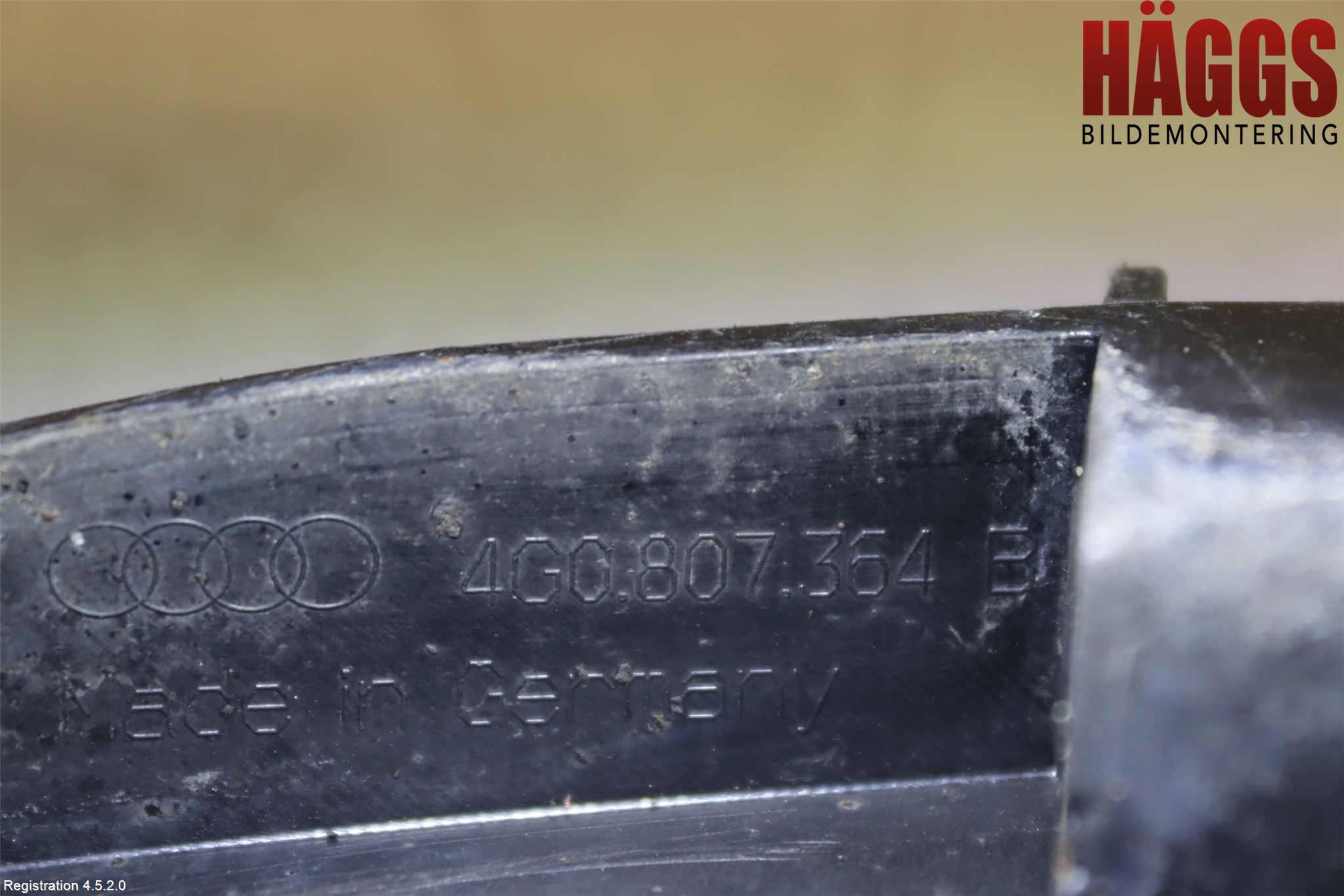 Audi A6/S6 4G 11-18 Stötfångarfäste Bak Hö