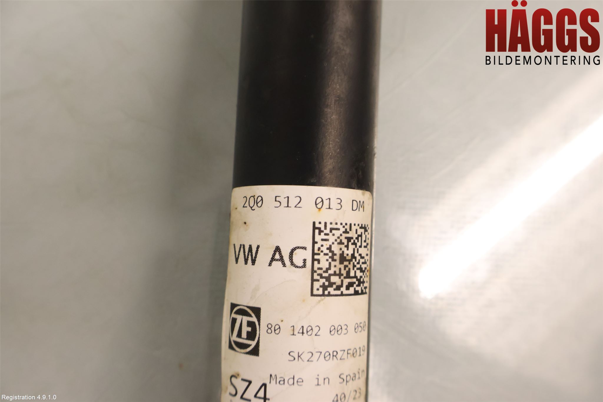 Skoda FABIA 22- Stötdämpare Bak