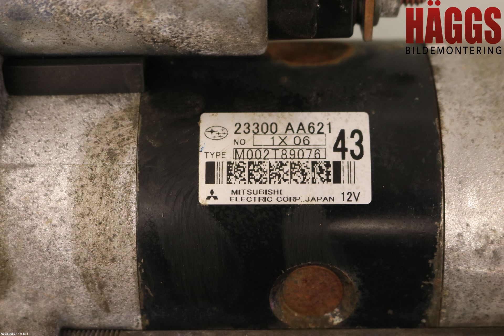 Subaru FORESTER SH  08-13 Startmotor Diesel