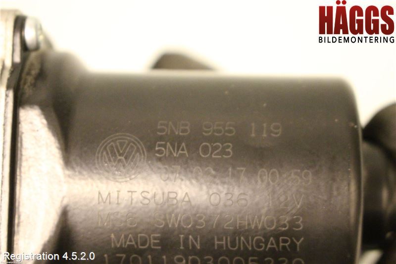 Volkswagen VW TIGUAN 16-24 Torkarmotor Vindruta
