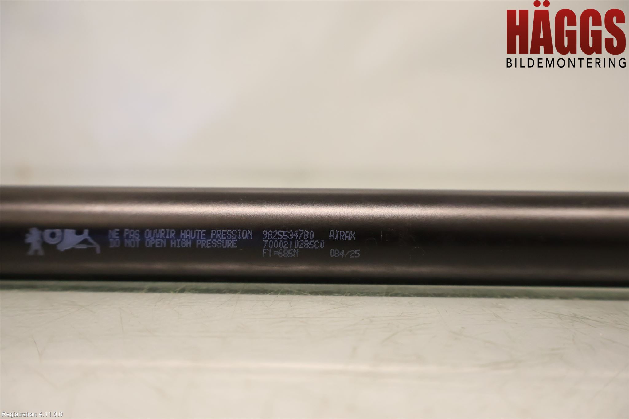 Peugeot 2008/E-2008 20- Gasfjäder Baklucka