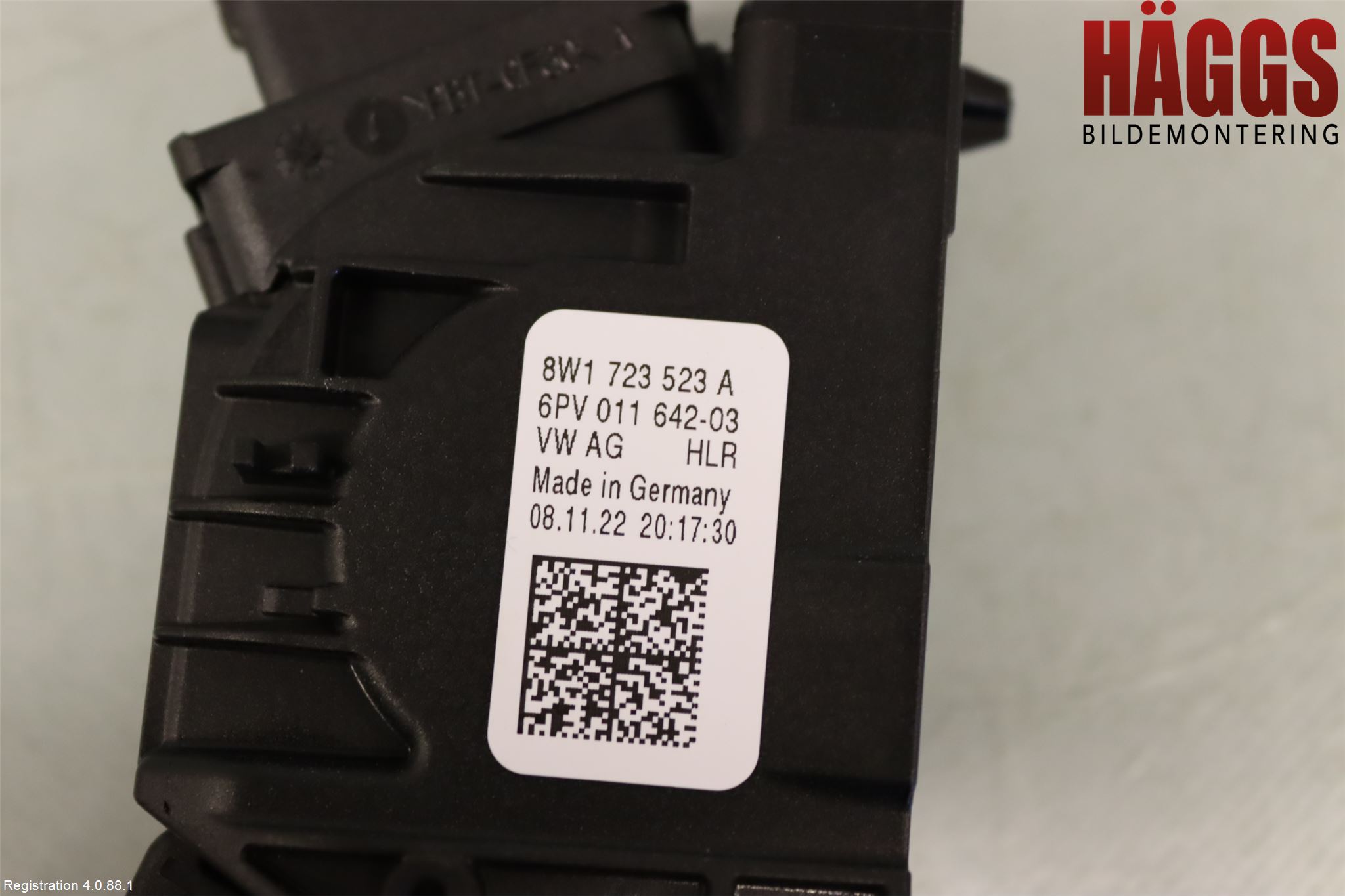 Audi A7 Sportback 4K 18- Gaspedal