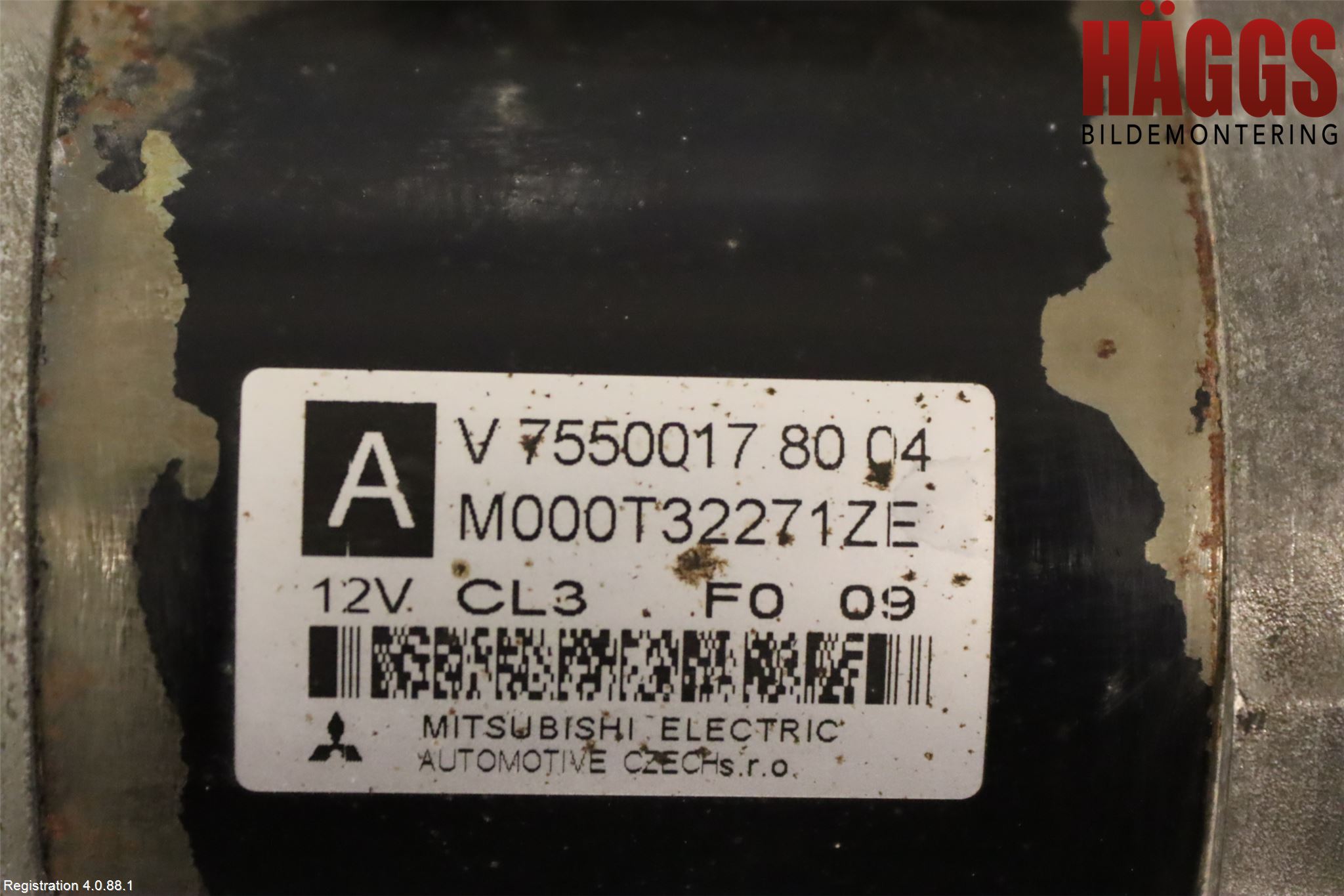 Peugeot 308 08-13 Startmotor