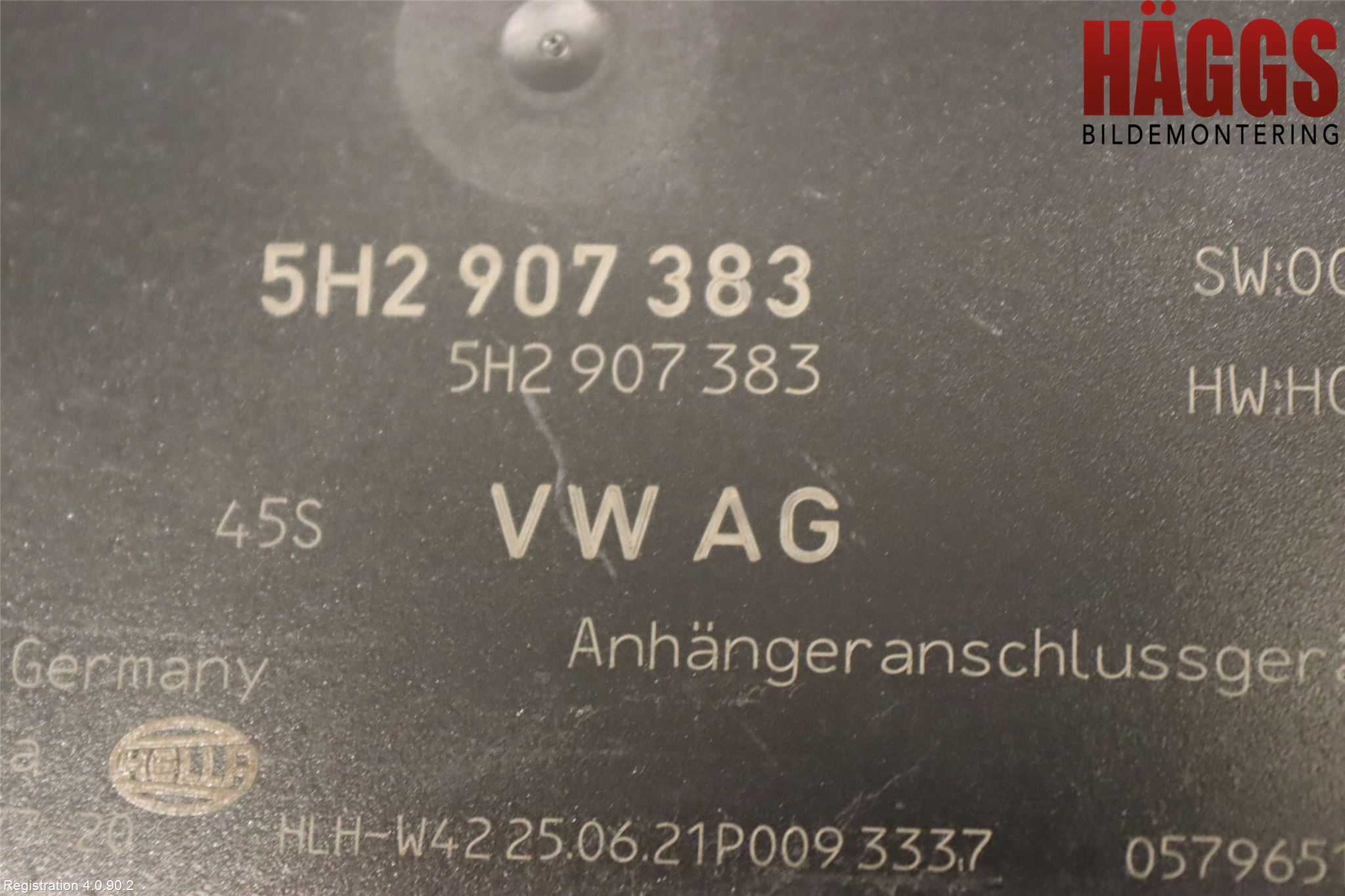 Volkswagen VW TIGUAN 16-24 Styrenhet Dragkrok