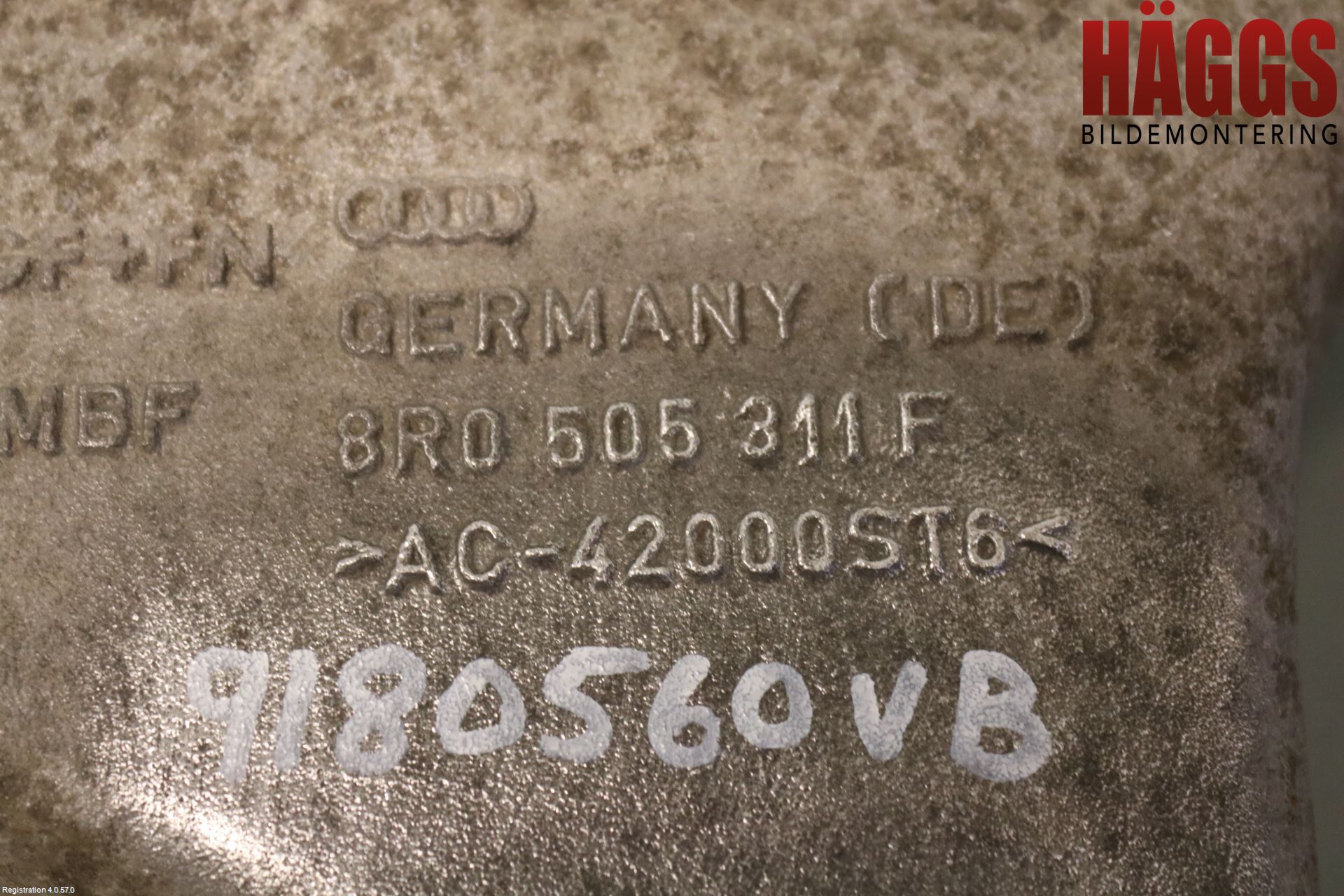 Audi A6/S6 4G 11-18 Bärarm Bak Vänster