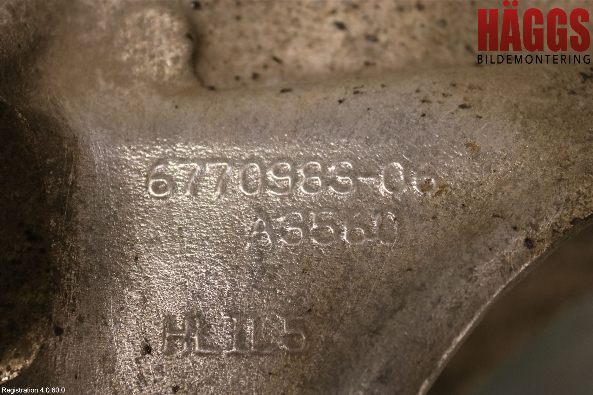 BMW X5 E70 07-13 Hjullagerhus-Spindel Vä B