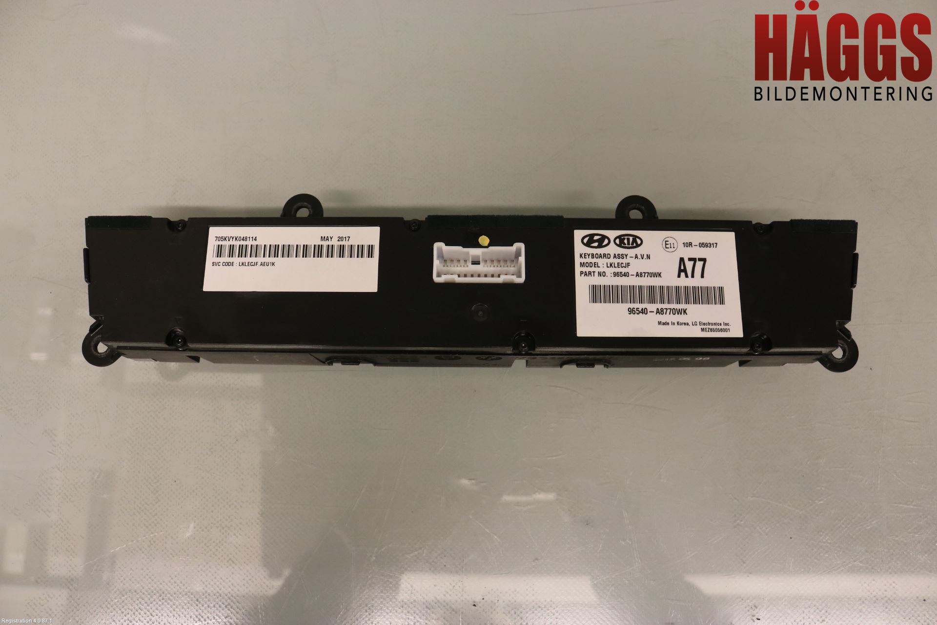 Kia OPTIMA 16-20 Cd Radio - Multimediapanel