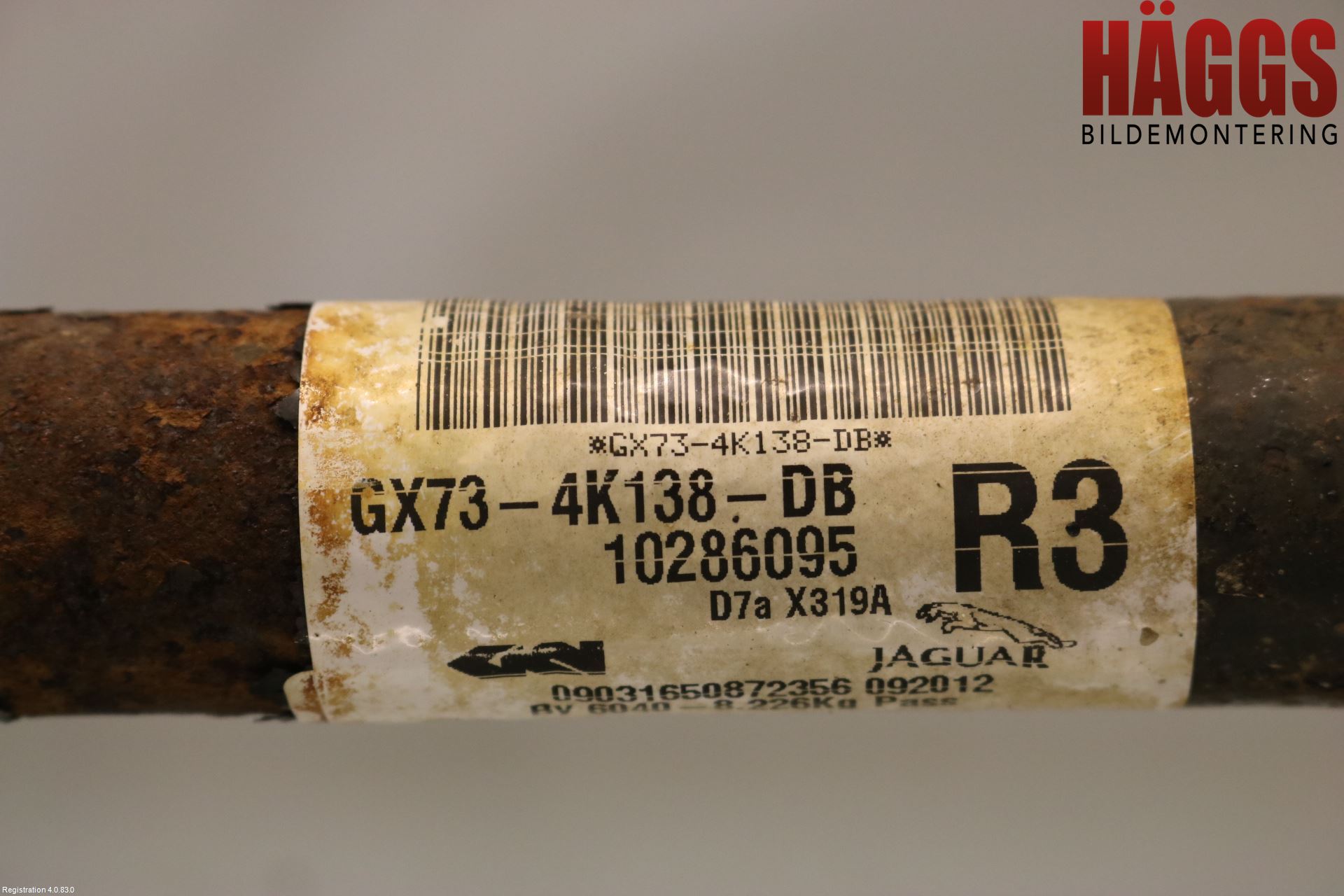 Jaguar XF (X260) 16-24 Drivaxel Bak Höger