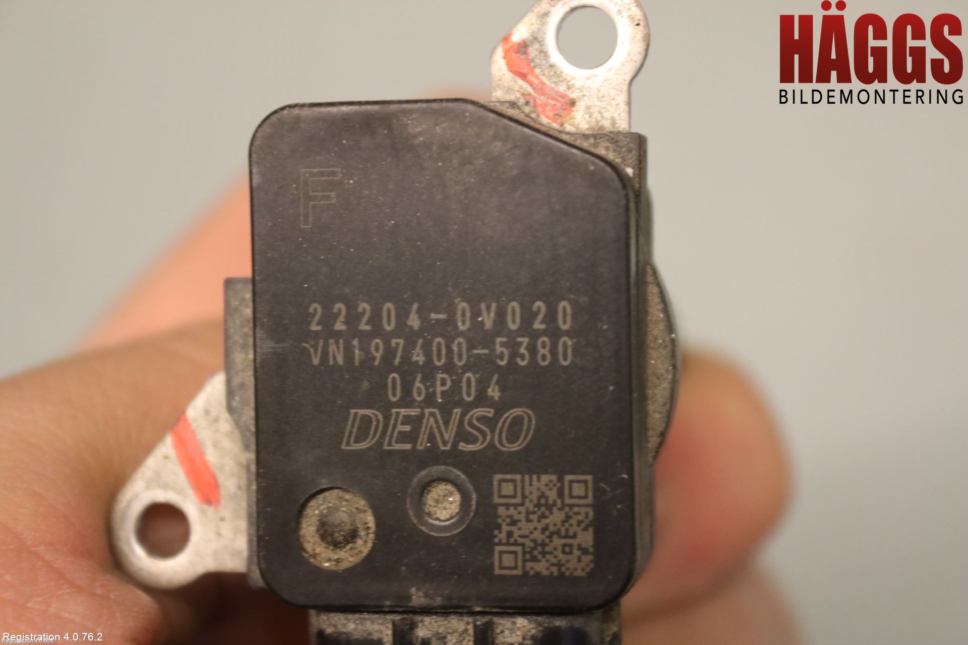 Toyota VERSO 09-18 Injluftmassamätare