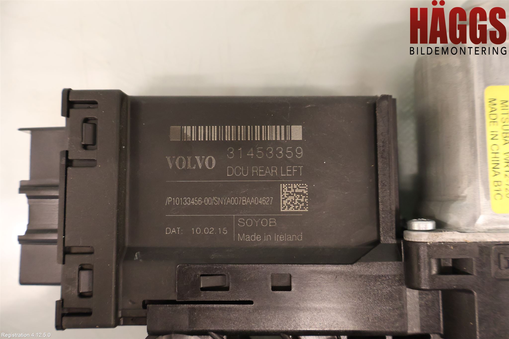 Volvo XC90/RECHARGE 16- Fönsterhissmotor