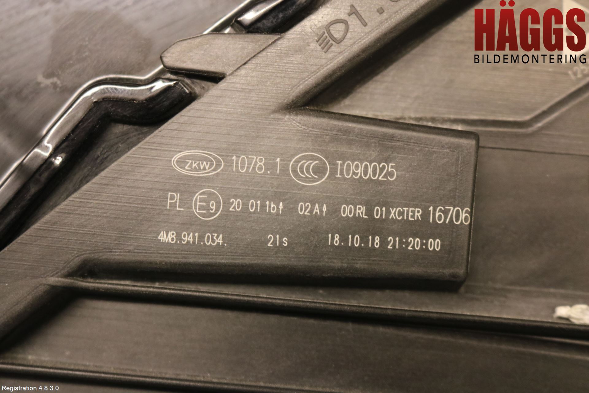 Audi Q8/SQ8 4M 19- Strålkastare Höger