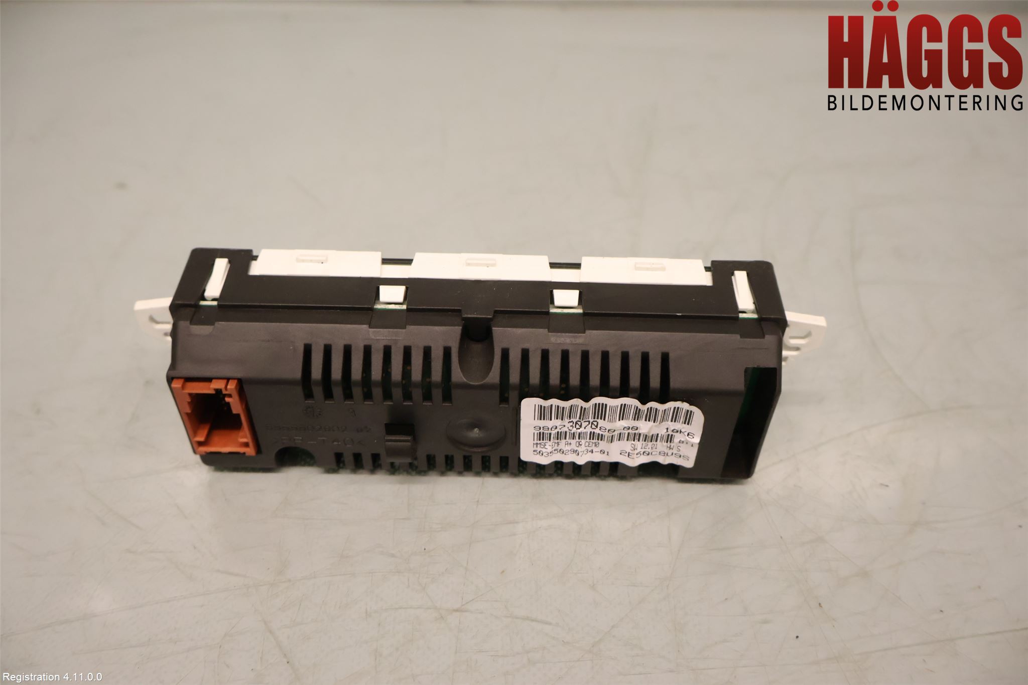 Peugeot PARTNER 16-18 Multifunktionsdisplay