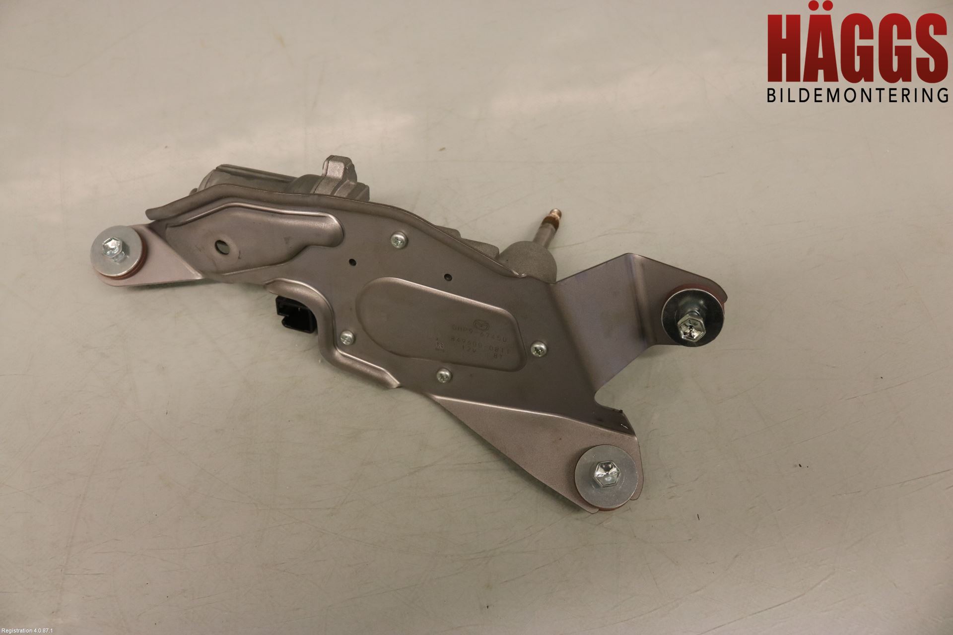 Mazda 6 13- Torkarmotor Baklucka