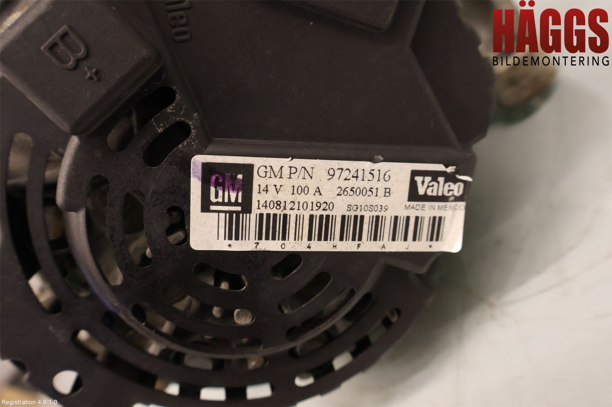 Chevrolet COLORADO Generator