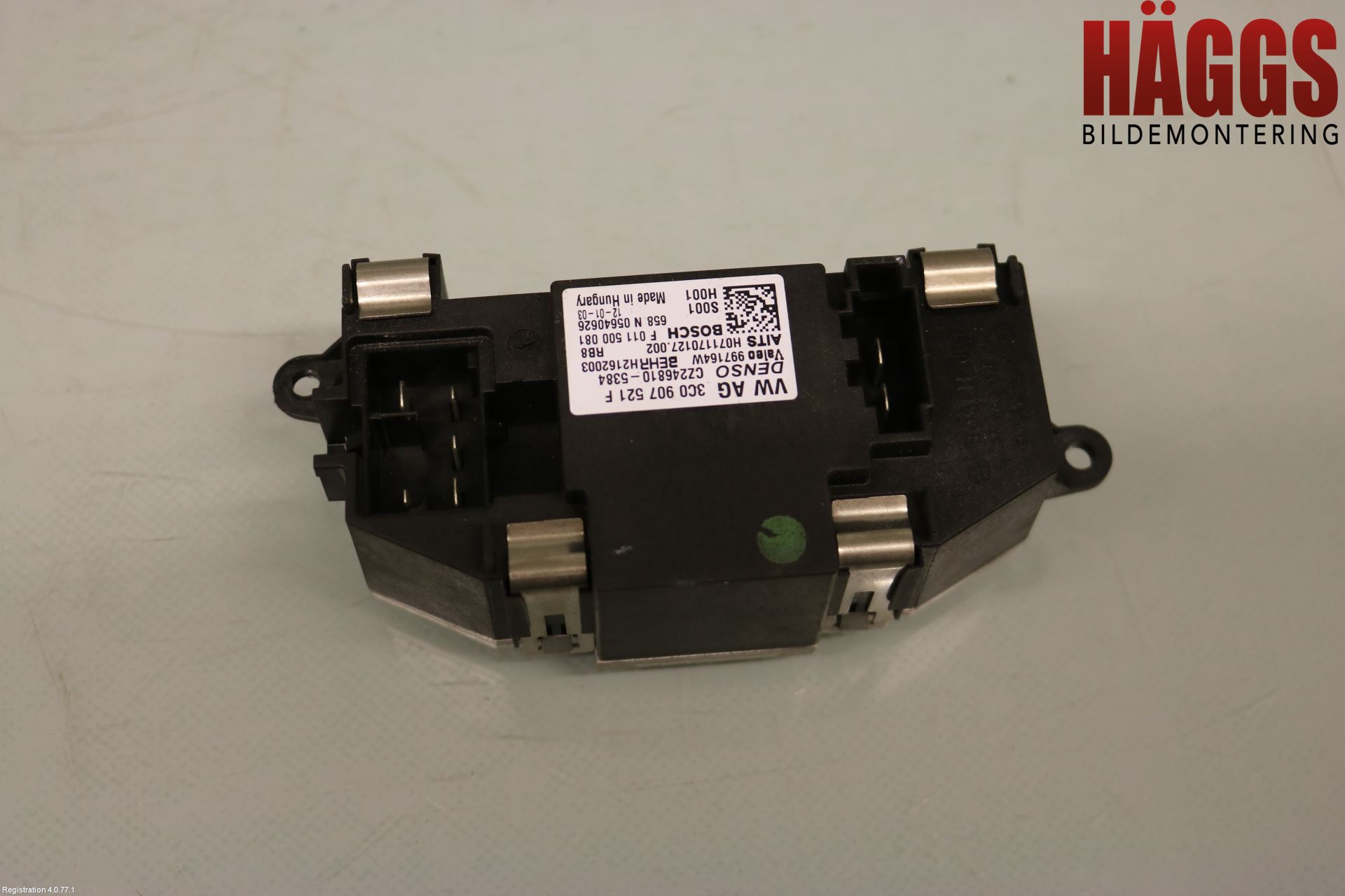 Audi Q3 8U 12-18 Värmefläktsmotstånd