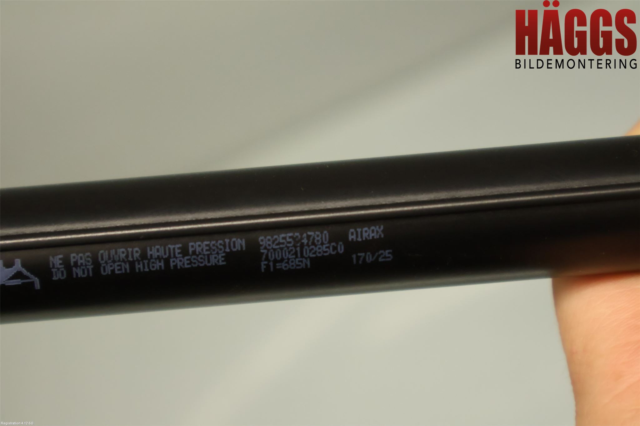 Peugeot 2008/E-2008 20- Gasfjäder Baklucka