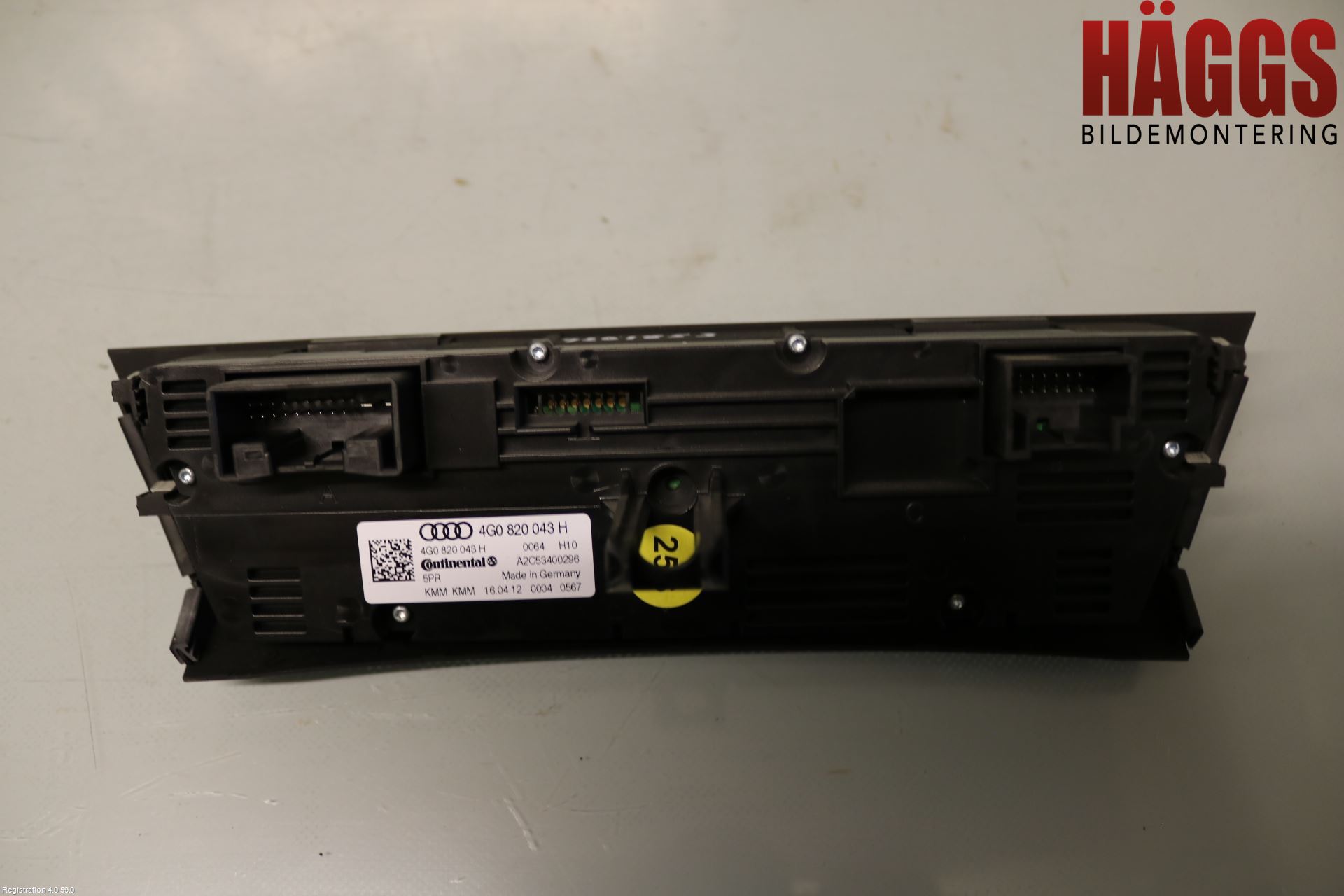 Audi A6/S6 4G 11-18 Ac Styrenhet Ac Manöveren