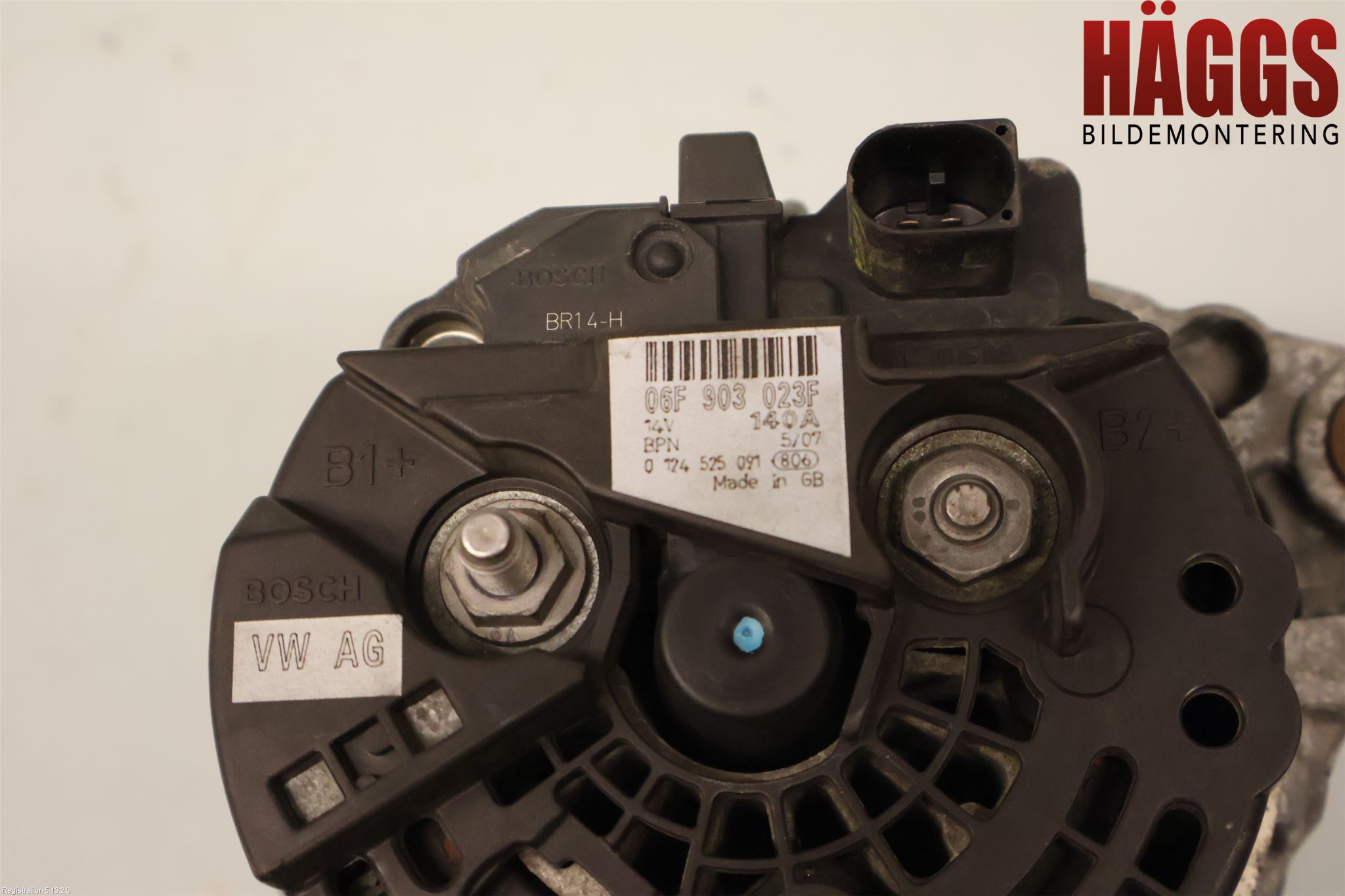 Volkswagen VW CADDY      04-10 Generator