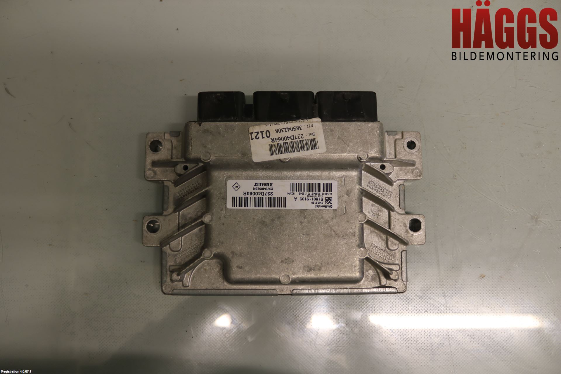 Renault KANGOO II 08-14 Styrenhet Inspump Diesel