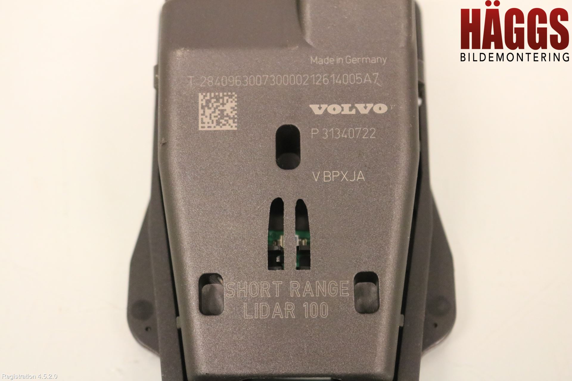 Volvo XC70 08-13 Sensor Aktivt Kollisionsskydd