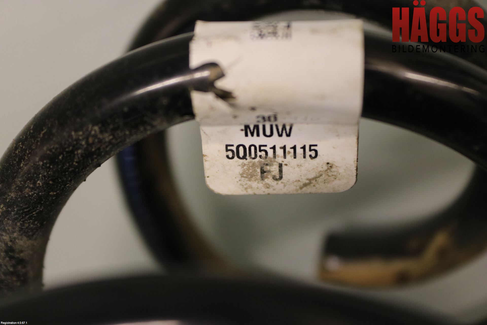 Audi A3/S3 8V 13-20 Fjäder Bak