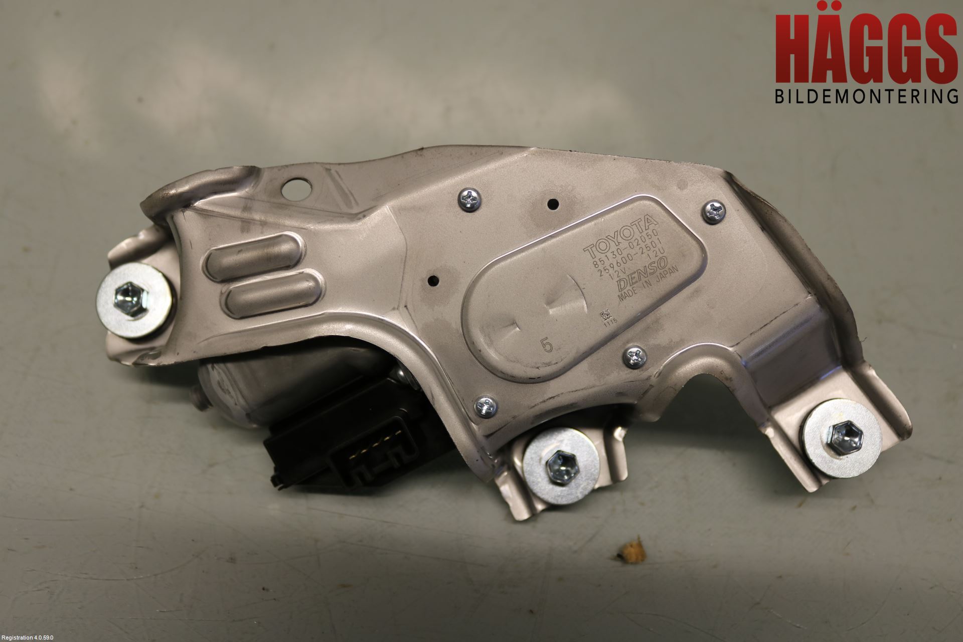 Toyota AURIS 13-19 Torkarmotor Baklucka
