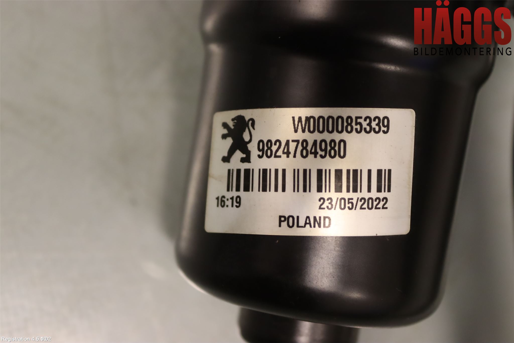 Peugeot 208/E-208 20- Torkarmotor Vindruta