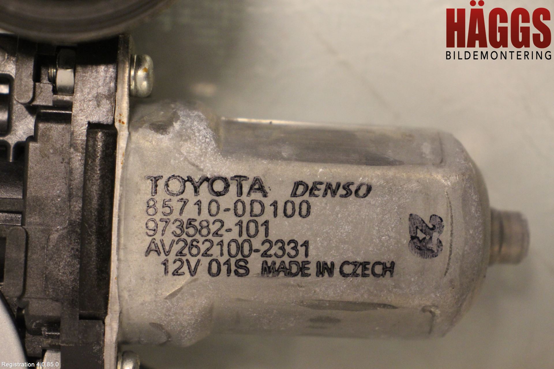 Toyota AURIS 13-19 Fönsterhiss El Kompl